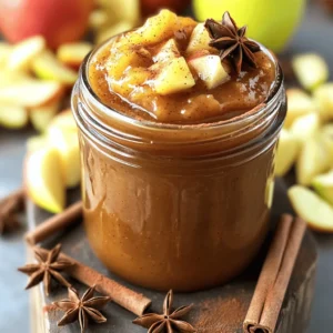 - Apples: You will need 6 large apples. I suggest using a mix of Granny Smith and Fuji. This blend gives a nice balance of tart and sweet flavors. Make sure to peel, core, and chop them into small pieces. - Sweeteners: We use 1 cup of brown sugar and 1 cup of granulated sugar. Brown sugar adds a rich, deep flavor, while granulated sugar helps balance the sweetness. - Spices: The spices are key. You will need: - 1 tablespoon of cinnamon - 1 teaspoon of ground nutmeg - 1 teaspoon of ground ginger - 1/2 teaspoon of allspice - 1/4 teaspoon of cloves - 1/4 teaspoon of salt These spices create a warm and cozy taste that makes the apple butter special. - Additional ingredients: You will also need 1 tablespoon of lemon juice. This helps brighten the flavor. Lastly, add 1/4 cup of water. The water helps the apples cook down nicely in the slow cooker. How to peel, core, and chop apples Start with 6 large apples. I like a mix of Granny Smith and Fuji for great flavor. First, wash the apples well. Use a peeler to remove the skin. After peeling, use a corer to take out the core. Then, chop the apples into small pieces. Aim for chunks about one inch. This size helps them cook evenly. Mixing sugar and spices: Techniques for best results Next, grab a bowl and add 1 cup of brown sugar and 1 cup of granulated sugar. Then, add 1 tablespoon of lemon juice. Now, sprinkle in 1 tablespoon of cinnamon, 1 teaspoon of nutmeg, 1 teaspoon of ginger, 1/2 teaspoon of allspice, 1/4 teaspoon of cloves, and 1/4 teaspoon of salt. Mix well until everything is combined. This step is key for even flavor. Slow cooking settings: Low heat importance Pour the sugar and spice mix over the apples in your slow cooker. Add 1/4 cup of water to help the apples cook. Cover the slow cooker and set it to low heat. Let it cook for 6 to 8 hours. Low heat is important. It breaks down the apples slowly, making them soft and sweet. Importance of stirring occasionally While cooking, remember to stir the mixture occasionally. This ensures all the apples get coated in the spices and sugar. Stirring helps prevent sticking and burning. It also allows the flavors to blend nicely. Pureeing with immersion blender vs. regular blender When the apples are soft and the mixture is thick, it's time to puree. You can use an immersion blender right in the slow cooker. This is quick and easy. If you prefer, you can transfer the mix in batches to a regular blender. Just be careful with hot liquids. Adjusting flavors: When and how to taste After pureeing, taste your apple butter. If you want it sweeter, add more sugar. If you want more spice, add a pinch of cinnamon or nutmeg. Cook for an extra 30 minutes on high if you adjust flavors. This helps deepen the taste. Enjoy the rich aroma as it cooks! For the best apple butter, I love using a mix of Granny Smith and Fuji apples. Granny Smith brings a nice tartness, while Fuji adds sweetness. This combo makes your apple butter rich in flavor. You can also try Honeycrisp or Braeburn apples for a twist. When it comes to storage, keep your apples in a cool, dark place. If you have a lot, store them in the fridge. This helps them stay fresh longer. Avoid washing them until you're ready to use them. Excess moisture can cause them to rot. To give your apple butter a unique twist, you can add spices like cardamom or vanilla. They add warmth and depth. A splash of maple syrup can also enhance sweetness. If you want it sweeter, add more brown sugar or granulated sugar. For thickness, if your apple butter is too runny, let it cook longer with the lid off. This helps reduce excess liquid. Always taste your apple butter before finishing. This way, you can adjust the sweetness or spice levels to your liking. {{image_2}} You can change the spices in this apple butter for new tastes. Try adding cardamom for warmth or vanilla for sweetness. Each spice brings a unique flavor. In the fall, think about using pumpkin spice. This mix usually includes cinnamon, nutmeg, and ginger. It can make your apple butter feel even cozier and festive. You can make this apple butter a bit healthier. Try using honey or maple syrup instead of sugar. Both options add natural sweetness. If you want a low-calorie version, use less sugar overall. You can also add more apples to take the place of some sugar. This keeps the flavor strong while cutting calories. For the best results, store your apple butter in glass jars. Mason jars work great. Make sure they are clean and dry before filling them. If you want to keep it simple, use a plastic container with a tight lid. You can store it in the fridge for a short time or can it for longer use. If you choose refrigeration, just place the jars in the fridge after they cool. For canning, follow safe methods to seal jars properly. Apple butter lasts about two weeks in the fridge. It's best to check for any signs of spoilage before you use it. If you seal your jars correctly, apple butter can last for a year on the shelf. Make sure to store them in a cool, dark place. When you open a jar, put it back in the fridge and use it within two weeks. This way, you enjoy the best taste and quality! Can I use frozen apples for this recipe? Yes, you can use frozen apples. They should be thawed first and then drained. This way, you avoid too much extra liquid in your apple butter. The flavor will still be good, but fresh apples are best. How do I know when the apple butter is done? The apple butter is done when it thickens. The apples should be very soft. You can check by stirring. If it stays in place, it’s ready. A good sign is when it looks like a thick sauce. Is it safe to can apple butter at home? Yes, it is safe to can apple butter at home. Make sure to follow safe canning practices. This includes using clean jars and proper sealing methods. Always check for signs of spoilage before use. Can I make this recipe without a slow cooker? Yes, you can make this recipe on the stove. Cook the apples in a pot over low heat. Stir often to prevent sticking. It will take less time, about 2 to 3 hours. Just keep an eye on it. In this blog post, we explored how to make slow cooker spiced apple butter. We reviewed the key ingredients like apples, sugars, and spices. You learned the step-by-step process, from prepping apples to finalizing the taste. I shared tips on choosing apples and suggestions for flavor enhancements. Lastly, we discussed how to store your apple butter and answered common questions. Now, you have everything needed to create a delicious batch. Enjoy the sweet taste and warm aromas of homemade apple butter.