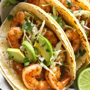 To create Minute Chili Lime Shrimp Tacos, you need: - 1 pound shrimp, peeled and deveined - 2 tablespoons olive oil - 2 tablespoons fresh lime juice - 1 tablespoon chili powder - 1 teaspoon garlic powder - 1 teaspoon cumin - Salt and pepper to taste - 8 small corn tortillas - 1 cup shredded cabbage - 1 avocado, sliced - Fresh cilantro, for garnish - Lime wedges, for serving Each ingredient plays a vital role in building flavor. The shrimp brings a sweet and tender bite. Olive oil helps to cook the shrimp and adds richness. Lime juice gives a bright zing. Chili powder adds warmth and depth. Garlic powder and cumin enhance the flavor further. Salt and pepper are key for balance. For optional toppings and garnishes, you can add a dollop of sour cream or a drizzle of hot sauce for extra flavor. You can also toss in some diced tomatoes or sliced radishes for crunch and color. Each addition can make your tacos unique and exciting. To start, grab a medium bowl. Add the shrimp, olive oil, lime juice, chili powder, garlic powder, cumin, salt, and pepper. Mix well until the shrimp are fully coated. This step is key. It lets the flavors soak into the shrimp. Aim to marinate for at least 10 minutes. If you have more time, let them sit longer for better taste. Next, heat a non-stick skillet over medium-high heat. Once hot, add the marinated shrimp in a single layer. Cook them for 2-3 minutes on each side. You'll know they are done when they turn pink and opaque. Avoid overcooking; this keeps them juicy. After cooking, remove the shrimp from the skillet. Let them rest for a minute to keep the moisture inside. While the shrimp rests, warm the corn tortillas in the same skillet. Cook each side for about 30 seconds. This makes them soft and easy to fold. To assemble, place a small handful of shredded cabbage on each tortilla. Add a generous portion of the cooked shrimp, then top with a slice of avocado. For a final touch, garnish with fresh cilantro. Serve with lime wedges for a zesty kick. To adjust the spice level in your Minute Chili Lime Shrimp Tacos, you can add more or less chili powder. If you like heat, try adding cayenne pepper or jalapeños. For a milder taste, reduce the chili powder. Seasoning shrimp well is key. I recommend using salt and pepper generously. The lime juice adds brightness, while garlic powder and cumin bring depth. Cooked shrimp should be pink and opaque. The shrimp cooks fast, so keep an eye on it. Aim for about 2-3 minutes on each side. Overcooking makes shrimp tough. For tortillas, I love small corn tortillas. They have a great flavor and hold up well. Warm them in your skillet for about 30 seconds on each side. This makes them soft and easy to fold. {{image_2}} You can switch shrimp for chicken or tofu. Both options work well. For chicken, use tender cuts like breasts. Cut them into small pieces. Marinate them the same way as shrimp. Cook until they are golden brown and cooked through. For tofu, choose firm tofu. Press it to remove excess water. Cut it into cubes. Toss it in the marinade and cook in the skillet. It will absorb the flavors nicely. If you want a vegetarian version, try black beans or lentils. They add a hearty texture and protein. Mix them with the same spices to keep the flavor bold. Spice it up with different seasonings. You can add smoked paprika for a deeper flavor. Or try chipotle powder for a smoky kick. A dash of hot sauce can also bring some heat. For sauces, drizzle some creamy avocado sauce or tangy yogurt sauce. These can balance the spices well. When it comes to toppings, you have options. Instead of cabbage, try fresh spinach or arugula. These greens add a nice crunch. You can also add diced tomatoes or pickled onions for extra zing. Experiment with your favorite flavors. Each variation can bring a new twist to these tacos! To keep your shrimp tacos fresh, store any leftovers in the fridge. Place the tacos in an airtight container. If you have shrimp and tortillas separate, store them that way. This method helps keep the tortillas from getting soggy. You can store leftovers for up to two days. After that, the shrimp may lose flavor and texture. When it’s time to enjoy your leftovers, reheat them properly. For the shrimp, use a skillet over low heat. This method keeps the shrimp juicy. Heat for about 2-3 minutes, stirring gently. For the tortillas, warm them in the skillet for 30 seconds on each side. This step makes them soft and pliable again. Avoid using the microwave, as it can make the tortillas tough. Enjoy your meal with the same fresh taste as before! You can use chicken, fish, or tofu. For chicken, cut it into small pieces. Cook it longer, about 5-6 minutes. If you choose fish, use a firm type like tilapia. Cook the fish for 3-4 minutes. For tofu, press it to remove water. Cube it and sauté for about 4 minutes until golden. All these options will provide great flavor too. To make this dish gluten-free, use corn tortillas. They are tasty and safe for your diet. Brands like Mission or La Banderita are good choices. Always check the label to ensure they are certified gluten-free. Also, avoid sauces with gluten in them. This way, you can enjoy your tacos worry-free! Yes, you can prep these tacos ahead of time! Marinate the shrimp a few hours before cooking. You can also chop the cabbage and slice the avocado in advance. Store the avocado in lemon juice to keep it fresh. Warm the tortillas just before serving for the best taste. This makes it easy to enjoy these tacos later! This blog post covered key steps to make tasty shrimp tacos. You learned about the ingredients, marination, cooking, and preparing tortillas. We shared tips on flavor and texture for a perfect dish. Variations showed alternatives for proteins and flavors. Lastly, we discussed how to store leftovers and reheat them well. Shrimp tacos are easy and fun to make. Enjoy your cooking adventure and share these tasty delights!