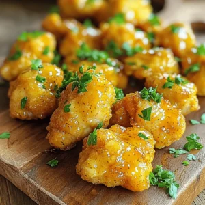 - Chicken and Marinade Components - 1 lb (450g) boneless, skinless chicken breast, cut into 1-inch cubes - 1/4 cup pure maple syrup - 2 tablespoons Dijon mustard - 1 tablespoon apple cider vinegar - Seasoning Essentials - 1 teaspoon garlic powder - 1 teaspoon onion powder - Salt and pepper to taste - 1 tablespoon olive oil - Optional Garnishes - Fresh parsley, chopped For this recipe, I start with fresh chicken breast. The chicken is easy to chop into bite-sized pieces. I love using pure maple syrup for its rich taste. Dijon mustard adds a tangy kick that pairs well with the sweet maple. Apple cider vinegar brings brightness to the marinade. Next, I add garlic and onion powder. They give my chicken a depth of flavor. I always season with salt and pepper, as it enhances all the other tastes. A drizzle of olive oil helps the chicken crisp up in the air fryer. Finally, I like to finish with fresh parsley. It adds a pop of color and a fresh taste. This combination makes for a perfect mix of sweet and savory flavors. You can enjoy these bites as a snack or a meal! - Mixing the Ingredients Start by taking a medium bowl. Whisk together 1/4 cup pure maple syrup, 2 tablespoons Dijon mustard, and 1 tablespoon apple cider vinegar. Add 1 teaspoon garlic powder and 1 teaspoon onion powder. Sprinkle in salt and pepper to taste. Mix until everything is well combined. - Marinating the Chicken Cut 1 lb of boneless, skinless chicken breast into 1-inch cubes. Place the chicken into the marinade. Stir well to coat each piece evenly. - Recommended Marination Time Let the chicken marinate for at least 30 minutes. For more flavor, marinate it up to 2 hours in the fridge. - Preheating the Air Fryer Preheat your air fryer to 400°F (200°C). This should take about 5 minutes, ensuring your chicken cooks evenly. - Cooking Instructions Remove the chicken from the marinade and lightly toss it in 1 tablespoon of olive oil. Place the chicken bites in a single layer in the air fryer basket. Do not overcrowd them. Cook for 10-12 minutes. Shake the basket halfway through to ensure even cooking. - Checking for Doneness The chicken is done when it turns golden brown and reaches an internal temperature of 165°F (74°C). Use a meat thermometer to check. - Resting the Chicken Once cooked, remove the chicken bites from the air fryer. Allow them to rest for a few minutes. This helps keep them juicy. - Garnishing Tips Chop some fresh parsley for garnish. Sprinkle it over the chicken bites right before serving. This adds color and a fresh taste. - Serving Suggestions Serve these bites as a snack or with a side salad. They also pair well with rice or mashed potatoes. Enjoy your meal! - Preventing Overcrowding: Place chicken bites in a single layer. If you stack them, they won’t cook evenly. The hot air needs space to circulate. This way, you get a nice crisp on each piece. - Ensuring Even Cooking: Shake the basket halfway through cooking. This helps the chicken bits move around. It ensures all sides get that golden color. - Marination Time Recommendations: Let the chicken sit in the marinade for at least 30 minutes. You can also refrigerate it for up to 2 hours. This gives the flavors time to soak in. The longer you marinate, the better the taste. - Additional Seasoning Ideas: Consider adding spices like paprika or cayenne for heat. Fresh herbs like thyme or rosemary can also boost the flavor. Experiment with what you like best. - Tips for Crispiness: Toss the chicken lightly in olive oil before cooking. This helps create a crispy outer layer. Don't skip this step! - Cooking Temperature Adjustments: Cook at 400°F (200°C) for the best results. If your chicken is thicker, you may need a minute or two longer. Always check the internal temperature to ensure it’s fully cooked at 165°F (74°C). {{image_2}} Using Different Proteins You can switch the chicken for other meats. Try using turkey for a leaner option. Pork works well too, giving a nice twist. If you prefer plant-based meals, use firm tofu or tempeh. Cut them into cubes just like the chicken. Alternative Sweeteners If you want to change the sweetness, use honey instead of maple syrup. Agave nectar is another great choice. Both options will still give a nice glaze and flavor. Spicy Variations Looking for a kick? Add chili powder or cayenne pepper to your marinade. You can also mix in hot sauce to the marinade for even more heat. I enjoy a spicy maple mustard combo. It adds depth and excitement to each bite. Herb Infusions Fresh herbs can elevate your dish. Try adding thyme or rosemary to the marinade. Fresh dill also adds a bright flavor. Chop them finely and mix them in. This will give your chicken a fragrant touch. Appetizer versus Main Dish You can serve these bites as a fun appetizer. Just place them on a platter with toothpicks. They also work well as a main dish. Serve them with rice or a salad for a complete meal. Pairing Suggestions Pair your chicken bites with roasted veggies for a balanced plate. A fresh green salad complements them nicely too. For a dipping sauce, honey mustard or ranch works well. These side options enhance the overall taste. To keep your Maple Mustard Chicken Bites fresh, follow these tips: - Best Practices for Refrigeration: Place the chicken bites in an airtight container. This helps prevent moisture loss. They can stay fresh for up to 3 days in the fridge. You can also add a paper towel inside to absorb excess moisture. - Freezing Guidelines: For longer storage, freeze the chicken bites. Place them in a freezer-safe bag or container. Remove as much air as possible to avoid freezer burn. They will last up to 3 months in the freezer. When ready to enjoy, thaw them in the fridge overnight before reheating. To enjoy your leftovers, reheating is key. - Air Fryer Reheating Tips: The air fryer is great for reheating. Set it to 350°F (175°C). Place the chicken bites in a single layer for even heating. Heat for about 5-7 minutes, shaking halfway through. This keeps them crispy and tasty. - Oven or Microwave Alternatives: You can also use the oven or microwave. For the oven, preheat to 350°F (175°C). Place the chicken on a baking sheet and heat for 10-15 minutes. In the microwave, use a microwave-safe plate. Heat in 30-second intervals until warmed through. Be careful not to overheat, as this can make the chicken dry. Yes, you can make Maple Mustard Chicken Bites ahead of time. You can marinate the chicken and store it in the fridge. It’s best to marinate for at least 30 minutes, but you can do it for up to 2 hours. If you want to prepare them even sooner, you can marinate the chicken the night before. Just remember to cook them fresh when you're ready. Maple Mustard Chicken Bites go well with many sides. You can serve them with: - Roasted vegetables like carrots and broccoli - A fresh green salad with vinaigrette - Rice or quinoa for a filling meal - Sweet potato fries for a fun twist - Dipping sauces like ranch or honey mustard These options will balance the sweet and tangy flavors of the chicken bites. To check if the chicken is fully cooked, use a meat thermometer. Insert it into the thickest part of a chicken bite. The internal temperature should reach 165°F (74°C). If you don’t have a thermometer, you can cut a piece open. The meat should be white and juices should run clear. If it’s pink or red, keep cooking. In this blog post, we explored how to make delicious Maple Mustard Chicken Bites. We covered the key ingredients, step-by-step cooking methods, and tips for getting perfect texture. I shared variations and storage advice too. Remember, marinating the chicken adds great flavor. Use the tips to enhance your dish. Keep experimenting with new ingredients and flavors for exciting meals. Enjoy your cooking journey!