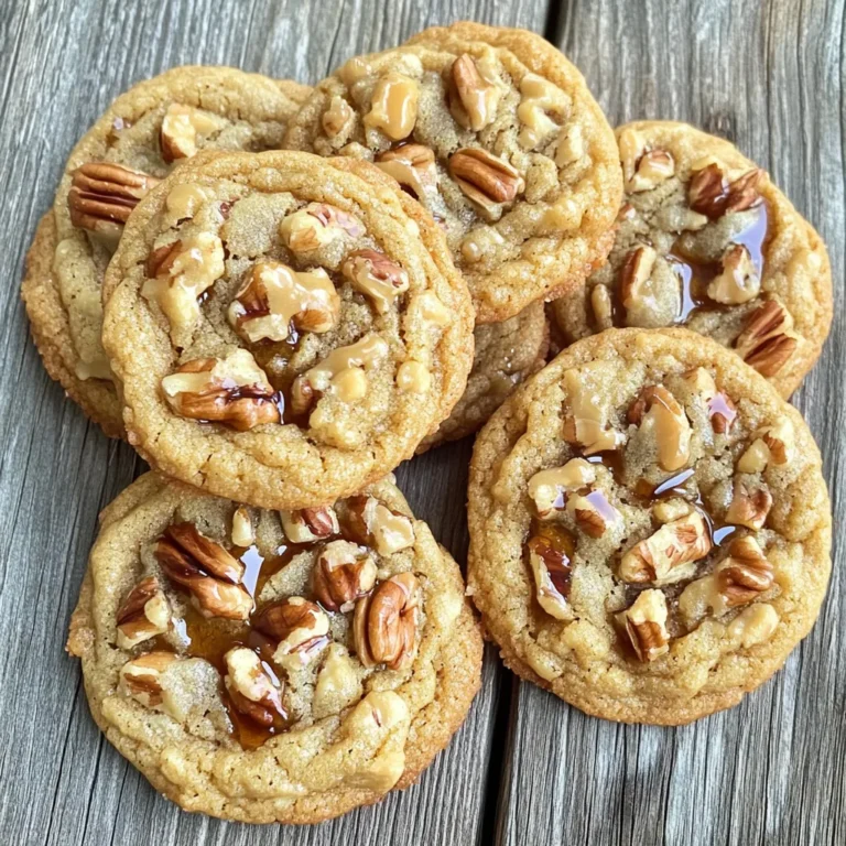 - 1 cup unsalted butter - 1 cup brown sugar, packed - ½ cup granulated sugar - 1 large egg - 1 tablespoon pure maple syrup - 1 teaspoon vanilla extract - 2 cups all-purpose flour - 1 teaspoon baking soda - ½ teaspoon salt - 1 cup chopped pecans - ½ teaspoon ground cinnamon (optional) - Alternative sugars: You can use coconut sugar or honey for a different taste. - Nut substitutes: Try walnuts or almonds if you don’t have pecans. - Gluten-free options: Use a gluten-free flour blend for a safe alternative. I love using unrefined sugars for flavor. They add depth and richness. You can switch out the nuts, too, based on what you have. This adds a personal touch to your cookies. If you want them gluten-free, just grab that special flour mix! To make brown butter, heat unsalted butter in a medium saucepan. Use medium heat and stir it often. The butter will start to foam, then turn golden brown. This takes about 5 to 7 minutes. The key is to watch it closely. Once it smells nutty and looks brown, remove it from the heat. Let it cool for a few minutes. Perfectly browned butter should be golden, not burnt. You want a rich, deep flavor for your cookies. In a large bowl, mix the brown sugar and granulated sugar. Pour in the cooled brown butter. Whisk them together until they blend well. Next, add the egg, maple syrup, and vanilla. Whisk until the mix is smooth. In a separate bowl, whisk together the flour, baking soda, salt, and optional cinnamon. Gradually add this dry mix to the wet one. Stir gently until just combined. Avoid overmixing; this keeps your cookies soft and chewy. Now it’s time to shape the cookies. Preheat your oven to 350°F (175°C). Line a baking sheet with parchment paper to prevent sticking. Use a cookie scoop or a tablespoon to drop dough balls onto the sheet. Leave about 2 inches of space between each ball. This helps them bake evenly. Bake for 10 to 12 minutes. The edges should be golden, while the centers may seem slightly underbaked. This is fine! They will firm up as they cool. Chilling your dough is key. It helps the cookies hold their shape. If you skip this step, your cookies may spread too much. I recommend chilling for at least 30 minutes. This makes a huge difference! For cookie softness, aim for a shorter baking time. Bake until the edges are golden but the center looks soft. For a crispier cookie, bake a bit longer. Keep a close eye to avoid overbaking. Different types of maple syrup can change the taste. Try using dark maple syrup for a richer flavor. Light syrup gives a milder taste. Both work well, so pick your favorite! You can also add spices like nutmeg or ginger. They give the cookies warmth and depth. Chocolate chips are another fun option. They add sweetness and extra texture. Mix and match to find your perfect flavor combo! {{image_2}} To keep your brown butter maple pecan cookies fresh, use airtight containers. Glass or plastic containers work well. Line them with parchment paper to absorb moisture. Store cookies at room temperature for up to a week. To keep cookies soft, add a slice of bread to the container. The bread helps retain moisture. If you prefer crunchy cookies, store them without bread. Freezing cookies is easy and keeps them tasty. Here’s how to do it: 1. Cool the Cookies: Let your cookies cool completely on a wire rack. 2. Prepare for Freezing: Place cooled cookies in a single layer on a baking sheet. 3. Flash Freeze: Freeze for about 1 to 2 hours, until firm. 4. Store: Transfer cookies to a freezer bag or container. Remove as much air as possible. 5. Label: Write the date on the bag or container. For thawing, take out the desired number of cookies. Let them sit at room temperature for 15 to 30 minutes. You can also warm them in the oven at 350°F for a few minutes. Enjoy the fresh-baked taste! Cookies may spread too much for a few reasons. Here are common causes and fixes: - Butter Temperature: If the butter is too warm, it may cause spreading. Use softened butter instead of melted. - Chilling the Dough: Not chilling the dough can lead to flat cookies. Always chill your dough for at least 30 minutes. - Flour Measurement: Too little flour can cause cookies to spread. Make sure to measure flour correctly. Use the spoon-and-level method. - Baking Soda: Using too much baking soda can lead to excessive spreading. Stick to the recipe's amount. Yes, you can make brown butter ahead of time! Here are some tips: - Cooling: After browning, let the butter cool completely. - Storage: Pour the cooled butter into an airtight container. - Refrigeration: Store it in the fridge for up to a week. - Freezing: You can freeze brown butter for up to three months. Just thaw it in the fridge before using. No pecans? No problem! Here are some great substitutes: - Other Nuts: Use walnuts, almonds, or hazelnuts for a similar crunch. - Seeds: Sunflower seeds or pumpkin seeds work well for nut-free options. - Omit Them: You can simply leave them out if you prefer a plain cookie. - Chocolate Chips: Add chocolate chips for a sweet twist instead of nuts. This blog post covered all you need for perfect cookies. We detailed ingredients, from butter to pecans. You learned how to make browned butter and mix the batter right. We shared tips for shaping, baking, and storing your cookies. Remember, chilling dough can help create your favorite cookie texture. Feel free to experiment with new flavors or substitutes. Whether you want soft or crispy cookies, you're ready to impress anyone with your baking skills. Enjoy your time in the kitchen, and happy baking!