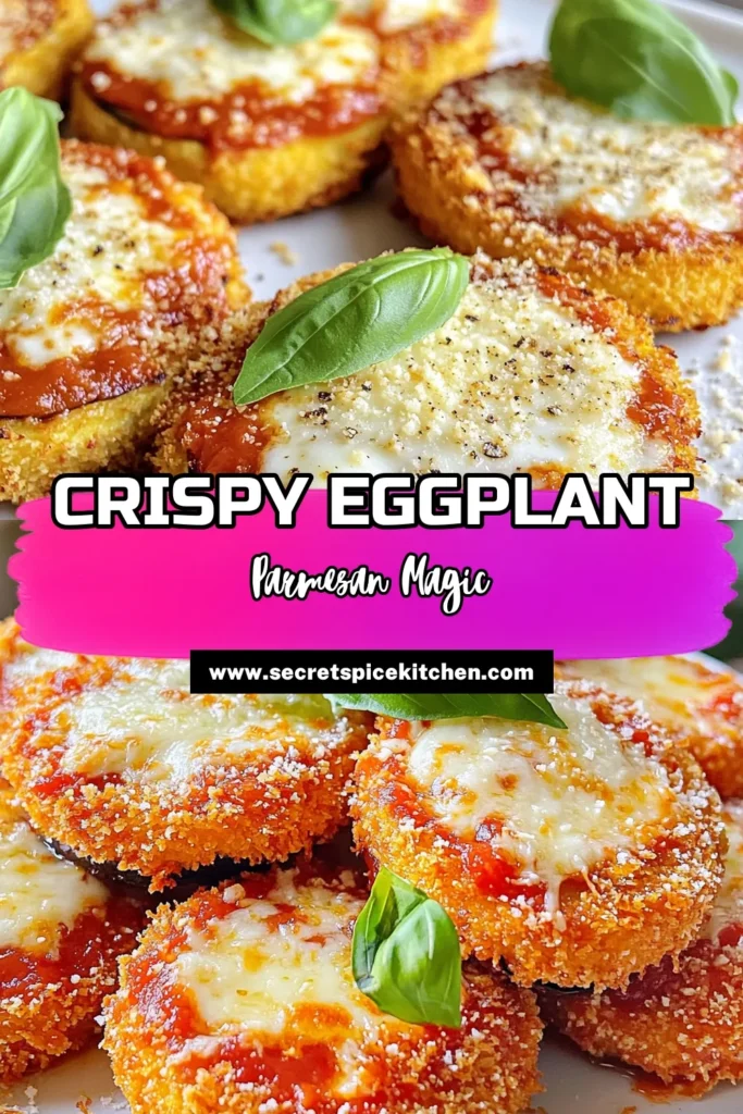 Indulge in a healthier twist on a classic favorite with this Crispy Air Fryer Eggplant Parmesan recipe! Learn how to make golden, crunchy eggplant slices layered with savory marinara sauce and melted cheese. Perfect for a satisfying meal or a crowd-pleasing appetizer, this dish is easy to prepare in just 40 minutes. Click through to discover the full recipe and elevate your cooking game! #AirFryerRecipes #EggplantParmesan #HealthyEating #VegetarianRecipes