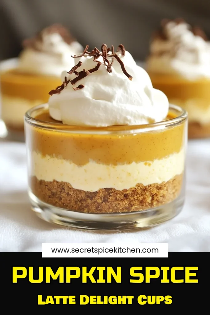 Indulge in the flavors of fall with these No-Bake Pumpkin Spice Latte Cheesecake Cups! This easy recipe combines a buttery graham cracker crust with a creamy pumpkin cheesecake filling, topped with whipped cream and a hint of coffee. Perfect for gatherings or a cozy treat at home, these delightful cups are sure to impress. Click through to discover step-by-step instructions and make this autumn favorite today!