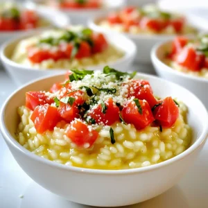 Tomato Parmesan Risotto One Pot Deliciously Simple