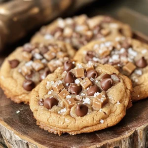 - 1 cup unsalted butter - 1 cup brown sugar, packed - 1/2 cup granulated sugar - 2 large eggs - 2 teaspoons vanilla extract - 3 cups all-purpose flour - 1 teaspoon baking soda - 1/2 teaspoon sea salt - 1 cup semi-sweet chocolate chips - 1 cup toffee bits You can use margarine instead of butter for a dairy-free option. If you want less sugar, try using coconut sugar instead of brown sugar. For the chocolate, dark chocolate works well if you prefer a richer taste. If you need gluten-free cookies, you can use a gluten-free flour blend. Just make sure it includes xanthan gum for the right texture. Adjust the amount slightly as gluten-free flour can vary in density. To prepare brown butter, start by melting the unsalted butter in a medium saucepan over medium heat. Stir it constantly. This keeps it from burning. Watch closely as it begins to foam. After a few minutes, the butter will turn golden brown. You will notice a nutty aroma filling the air. This usually takes about 5 to 7 minutes. Once you see the color change, remove it from the heat. Let it cool slightly before using it in your dough. In a large mixing bowl, add the brown sugar and granulated sugar. Pour in the cooled brown butter. Mix these ingredients together until creamy. Then, crack in the two large eggs, one at a time. Be sure to mix well after each egg. Next, stir in the vanilla extract. In a separate bowl, whisk together the all-purpose flour, baking soda, and sea salt. Gradually add this dry mixture to the wet ingredients. Stir until just combined. Finally, fold in the semi-sweet chocolate chips and toffee bits. Make sure the chocolate and toffee are evenly mixed into the dough. Chilling the dough is a key step. Cover the bowl with plastic wrap and place it in the fridge. Chill for at least 30 minutes to 1 hour. This helps the flavors blend and improves the cookie texture. When ready to bake, preheat your oven to 350°F (175°C). Line a baking sheet with parchment paper. Use a cookie scoop or tablespoon to drop rounded balls of dough onto the sheet. Space them about 2 inches apart. Bake the cookies for 10 to 12 minutes. The edges should be golden brown, while the centers stay soft. After baking, let them cool for 5 minutes on the baking sheet. Then, transfer them to a wire rack to cool completely. When making these cookies, avoid overmixing. If you mix too much, your cookies may turn out tough. Mix just until the flour blends in. This keeps the cookies soft and chewy. Another key point is ensuring the right cookie texture. If your dough is too dry, cookies will not spread. Always check the consistency. It should be slightly sticky but not too wet. You can add spices like cinnamon or nutmeg for a warm touch. They give cookies a cozy flavor. If you like crunch, consider adding chopped nuts like pecans or walnuts. They pair well with chocolate and toffee. For chocolate, use semi-sweet chips for a classic taste. Dark chocolate offers a deeper flavor. You can even mix both for a fun twist. Try different types to find your favorite blend. To present your cookies, stack them in a clear jar. Tie a ribbon around the jar for a lovely gift. Serve on a colorful plate to make them pop. A sprinkle of sea salt on top adds a nice touch. It enhances the sweet and salty contrast. This simple step makes your cookies look gourmet and inviting. {{image_2}} You can choose different types of chocolate for your cookies. Semi-sweet chocolate chips give a rich flavor. Dark chocolate adds a bold taste and less sweetness. If you prefer, milk chocolate brings a creamy, sweet touch. For a fun twist, try white chocolate chips. They add a nice contrast to the brown butter and toffee. Adding nuts can change the texture and flavor. Chopped pecans or walnuts work great. You can also add dried fruit, like cranberries or cherries, for a sweet and chewy bite. If you're feeling adventurous, try different toffee flavors, like chocolate-covered toffee bits. For seasonal fun, add pumpkin spice in the fall. This gives your cookies a warm, cozy flavor. To make these cookies vegan, swap out the butter for coconut oil. Use flax eggs instead of regular eggs. Mix one tablespoon of ground flaxseed with three tablespoons of water. Let it sit for five minutes to thicken. For dairy-free chocolate, look for dairy-free chocolate chips. This way, everyone can enjoy these tasty cookies! To keep your Brown Butter Toffee Chocolate Chip Cookies fresh, choose the right storage method. The best way is to store them in an airtight container. This helps keep the cookies soft and chewy. If you don’t have an airtight container, a zip-top bag works well too. Make sure to press out all the air before sealing it. For added freshness, place a slice of bread in the container. The bread helps absorb moisture and keeps cookies soft. You can freeze both the dough and baked cookies. Here’s how: 1. For Dough: Scoop the dough into balls. Place them on a baking sheet and freeze until solid. This takes about an hour. Once frozen, transfer the dough balls to a zip-top bag. Label the bag with the date. 2. For Baked Cookies: Let the cookies cool completely. Then, layer them in an airtight container with parchment paper between each layer. Close the container tightly. Thawing and Baking from Frozen: - For frozen dough, bake directly from the freezer. Just add a minute or two to the baking time. - For baked cookies, let them thaw at room temperature for about 30 minutes before enjoying. At room temperature, these cookies stay fresh for about 5 days. Make sure to keep them in an airtight container. If you refrigerate them, they can last up to 2 weeks. However, the cookies might lose some softness in the fridge, so enjoy them at room temp for the best taste! Brown butter can have a strong flavor if you cook it too long. If the taste is too nutty or burnt, try using less heat next time. Stir it constantly and watch for a golden color. This helps keep the flavor balanced. You can mix in a bit of regular butter to soften the flavor. Adding a little sea salt can also help balance the taste. Yes, you can make these cookies without eggs. Common substitutes include applesauce or mashed bananas. Use 1/4 cup of applesauce for each egg. These substitutes will change the texture slightly. Cookies may be denser but still taste great. You can also use flaxseed meal mixed with water. This helps bind the ingredients together. To get crunchy edges, bake the cookies a bit longer. Check them at 12 minutes. If the edges are golden, they are ready. For soft centers, take them out when the edges are set but the center is still soft. You can also chill the dough longer for a thicker cookie, which may help keep the center softer. To sum up, we explored a delicious recipe for brown butter cookies. We outlined essential ingredients, smart swaps, and step-by-step instructions to create the perfect dough. I shared tips to enhance flavor and texture, plus ways to adapt the recipe for different diets. Proper storage methods help keep your cookies fresh, and I answered common questions about baking issues. With these insights, you’ll bake fantastic cookies every time. Enjoy your time in the kitchen!