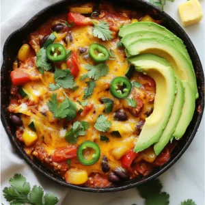 Healthy Enchilada Skillet Flavorful and Quick Meal