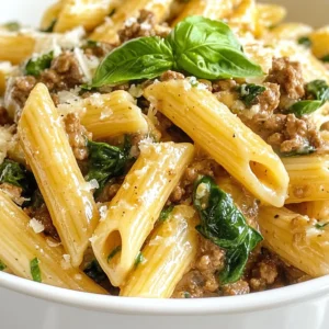 Creamy Ground Beef Pasta Quick and Simple Recipe