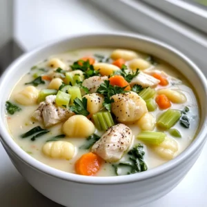 Chicken Gnocchi Soup Hearty and Comforting Meal
