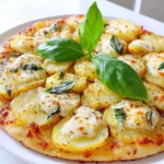 To make Crispy Smashed Potato Pizza, you need: - 1 lb small baby potatoes - 2 tablespoons olive oil - Salt and pepper to taste - 1 teaspoon garlic powder - 1 teaspoon dried Italian herbs - 1 cup shredded mozzarella cheese - 1/2 cup pizza sauce - 1/4 cup grated Parmesan cheese - Fresh basil leaves for garnish I like using these brands for this recipe: - For potatoes, try Yukon Gold or red skin baby potatoes. They stay firm and taste great. - Use extra virgin olive oil for the best flavor. - For cheese, I recommend part-skim mozzarella and fresh Parmesan from brands like BelGioioso or Kraft. You can mix things up with these swaps: - Swap baby potatoes for fingerling potatoes. They work well too. - If you want less fat, use cooking spray instead of olive oil. - Use garlic salt instead of garlic powder for extra flavor. - If you don’t have Italian herbs, try a mix of oregano and thyme. - For a vegan option, replace mozzarella with vegan cheese. Start by preheating your oven to 425°F (220°C). This high heat helps the potatoes get nice and crispy. Line a baking sheet with parchment paper. This makes cleanup easy and helps the potatoes not stick. While the oven heats up, gather all your ingredients. You’ll need baby potatoes, olive oil, salt, pepper, garlic powder, Italian herbs, mozzarella cheese, pizza sauce, Parmesan cheese, and fresh basil. Next, boil your potatoes. In a big pot, add salted water and bring it to a boil. Once boiling, add your baby potatoes. Cook them for about 15 to 20 minutes. You want them fork-tender but not mushy. After boiling, drain the water and let the potatoes cool for a few minutes. Now, it's time to smash them. Use a fork or potato masher to gently press down on each potato. Flatten them, but keep them intact. Now, let’s make those potatoes flavorful! In a bowl, mix olive oil, salt, pepper, garlic powder, and Italian herbs. Brush this mixture on each smashed potato. This step is key for great taste. Place the seasoned potatoes on your prepared baking sheet. Bake them for 20 to 25 minutes. You want them golden brown and crispy around the edges. After the first bake, take them out and spread a tablespoon of pizza sauce on each potato. Sprinkle mozzarella cheese on top and add some grated Parmesan. This combo makes every bite delicious! Return the baking sheet to the oven for another 10 minutes. Bake until the cheese is bubbling and slightly golden. Once done, let them cool for a couple of minutes, then garnish with fresh basil. Enjoy your crispy smashed potato pizza! To get that crispy edge, start with the right potatoes. I like using small baby potatoes. They cook evenly and smash well for this dish. Boil them until they are fork-tender, about 15-20 minutes. After boiling, let them cool a bit before smashing. This step helps them hold together. When smashing, don’t go too hard. You want them flat but still intact. A gentle press with a fork works best. Brush them with olive oil and seasonings. This step adds flavor and helps them crisp up in the oven. Bake at 425°F for 20-25 minutes until golden brown. You can mix things up with the seasonings. Try adding smoked paprika or chili flakes for a kick. Fresh herbs like rosemary or thyme can also add great taste. For cheese, mozzarella is classic, but feel free to experiment. Cheddar or gouda can add a nice twist. A sprinkle of feta or goat cheese gives a tangy flavor. You can also mix different cheeses for a unique taste. Crispy smashed potato pizza pairs well with fresh salads. A simple arugula salad with lemon dressing is perfect. You can also serve it with marinara sauce for dipping. If you want a heartier meal, serve it with grilled chicken or sausages. For a vegetarian option, roasted veggies work great. This pizza is versatile, so you can mix and match sides to fit your meal! {{image_2}} You can make your crispy smashed potato pizza even more fun with different toppings. Try adding: - Cooked bacon bits for a smoky flavor. - Sliced jalapeños for a spicy kick. - Diced bell peppers for color and crunch. - Fresh spinach for a healthy twist. - Feta cheese for a tangy taste. Mix and match these toppings to find your favorite. Each choice adds a new layer of flavor. You don’t need an oven to enjoy this dish. An air fryer cooks the potatoes quickly and makes them crispy. Set your air fryer to 400°F (200°C). Cook the smashed potatoes for about 15 minutes, flipping halfway through. You can also grill them. Just preheat your grill to medium heat. Place the smashed potatoes on a grill-safe tray and cook for 10-15 minutes. This method adds a nice charred flavor. You can easily adapt this recipe for different diets. To make it gluten-free, ensure your pizza sauce is gluten-free. Most brands offer this option. For a vegan pizza, swap the mozzarella and Parmesan for plant-based cheese. You can use vegan butter or olive oil for the seasoning. These changes keep the dish tasty and enjoyable for everyone. To keep your crispy smashed potato pizza fresh, store it in an airtight container. Make sure it cools down first. Place a paper towel inside the container. This will absorb any moisture and keep the pizza crispy. You can store it in the fridge for up to three days. If you have extra toppings, keep them separate. To reheat your pizza, use the oven for the best results. Preheat your oven to 350°F (175°C). Place the pizza on a baking sheet. Heat it for about 10-15 minutes. This will make the cheese melt and the potatoes warm up. You can also use an air fryer set to 350°F (175°C) for about 5-7 minutes. This method will help keep the crust crispy. If you want to freeze your pizza, first let it cool completely. Wrap each piece in plastic wrap and then in aluminum foil. This will prevent freezer burn. You can freeze it for up to two months. When ready to eat, thaw it in the fridge overnight. Reheat it in the oven or air fryer as mentioned earlier. This will help retain its tasty texture. Yes, you can! Make the smashed potatoes and season them. Then, bake them until crispy. After that, let them cool. Store them in the fridge for up to two days. When ready to serve, add the sauce and cheese. Bake again until warm and bubbly. Small baby potatoes are the best choice. They cook evenly and smash easily. You can also use Yukon Gold or red potatoes. Both have great flavor and texture. Just make sure they are small so they cook well. To keep potatoes crispy, don’t over-boil them. Cook until fork-tender, about 15-20 minutes. After boiling, let them cool and dry. Season the potatoes just before baking. This helps create a crunchy crust. Make sure to use enough oil when baking for that perfect crisp. This blog post covered all you need for crispy smashed potato pizza. We discussed key ingredients, recommended brands, and how to substitute them. You learned step-by-step instructions from prep to baking, plus tips for crispiness and flavor. Consider fun variations and storage ideas to make it your own. Remember, you can adjust this dish to fit any diet. Enjoy this tasty meal anytime, and share your results with others. Happy cooking!