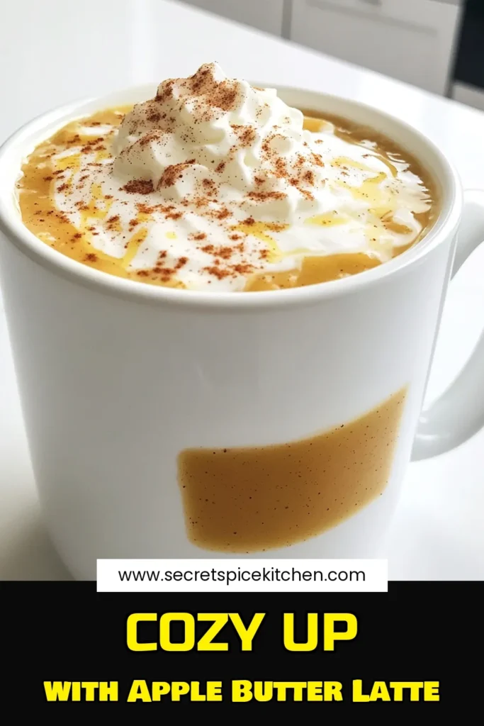 Warm up your day with a delicious Apple Butter Latte that's perfect for cozy moments. This easy recipe combines rich milk, sweet apple butter, and a shot of espresso for a comforting drink you can't resist. Learn how to make this delightful latte in just a few minutes and elevate your coffee game! Click through for the full recipe and let the flavors of fall embrace you. #AppleButterLatte #CozyDrinks #CoffeeLovers #FallRecipes