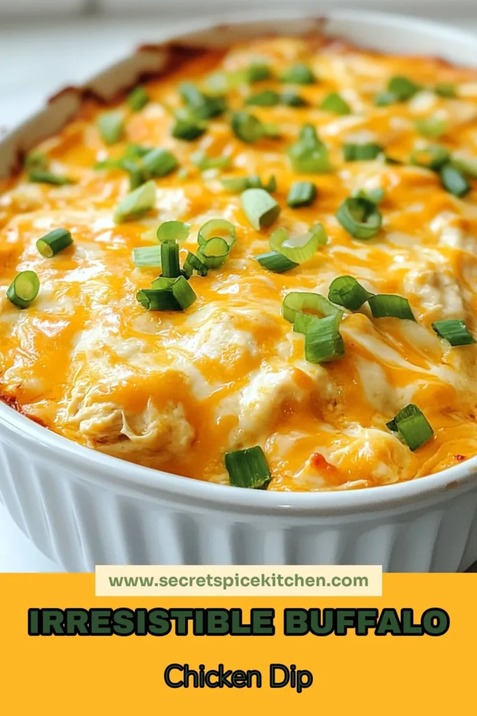 Discover the ultimate Buffalo chicken dip recipe that will be a hit at your next gathering! This creamy buffalo dip features Frank's RedHot chicken dip, blending shredded chicken, cream cheese, and ranch dressing for an easy buffalo chicken dip that's bursting with flavor. Perfect as a hot sauce dip recipe, serve it warm with tortilla chips or celery sticks. Save this delicious recipe for your next party! #BuffaloChickenDip #FrankRedHot #EasyDips #HotSauceRecipe