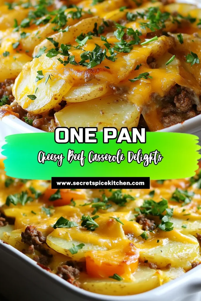 Get ready to delight your family with this Hobo Beef Potato Casserole! This easy beef casserole combines ground beef, tender potatoes, and melted cheddar to create a comforting meal. Our potato beef casserole recipe is perfect for busy nights when you want a hearty, cheesy potato casserole on the table. Discover this delicious ground beef potato dish that’s sure to please! Save this recipe for later! #HoboBeefCasserole #EasyBeefCasserole #PotatoBeefCasserole #CheesyPotatoCasserole