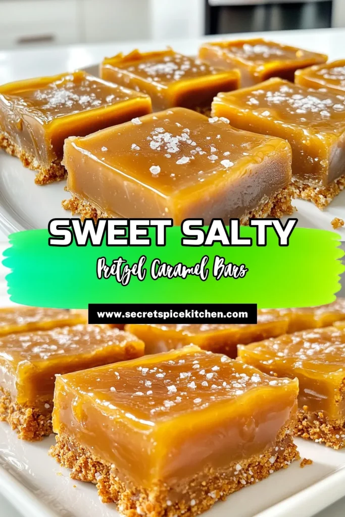 Indulge in the sweet and salty delight of No Bake Salted Caramel Pretzel Bars! These easy-to-make treats combine crushed pretzels, graham crackers, and a luscious caramel topping for an irresistible dessert. Perfect for gatherings or a satisfying snack, these bars are a crowd-pleaser. Click through for the full recipe and tips to impress your friends! #NoBakeDesserts #SaltedCaramel #PretzelTreats #DessertRecipes