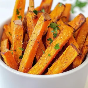 Air Fryer Sweet Potato Fries Crispy and Flavorful Treat
