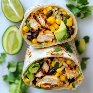 Chipotle Ranch Grilled Chicken Burritos Flavor Boost