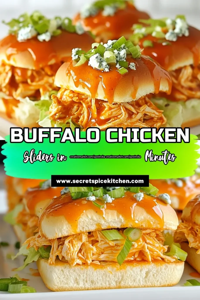 Craving a delicious and easy meal? Try these Sheet Pan Buffalo Chicken Sliders! This Buffalo Chicken Sliders Recipe is perfect for game day or any casual gathering. With just a few ingredients, you can whip up this Oven Baked Buffalo Chicken dish that everyone will love. Discover how simple it is to make this Easy Chicken Slider Recipe using your oven. Save this recipe for a tasty weeknight dinner! #BuffaloChicken #EasyRecipes #SheetPanMeals #Sliders