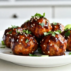 Teriyaki Chicken Meatballs Flavorful and Easy Recipe