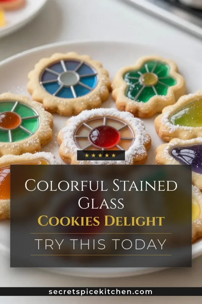 Discover the joy of baking with this vibrant Stained Glass Cookies recipe! Perfect for festive occasions, these easy stained glass cookies are not only a visual delight but also a tasty treat with fruit-flavored candy centers. Whether you're looking for colorful cookie ideas or unique holiday cookie recipes, this recipe will brighten any gathering. Save this fun and delicious recipe for your next baking adventure! #StainedGlassCookies #HolidayBaking #CookieDecorating #BakingFun