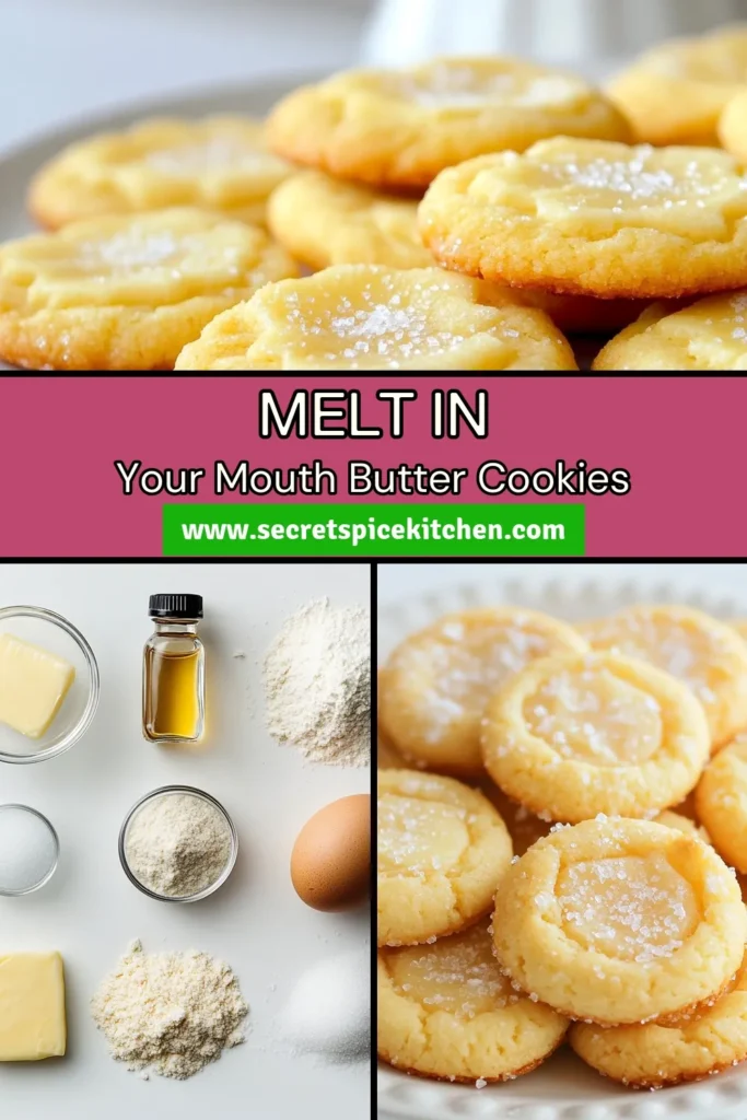 Discover the delight of homemade French salted butter cookies with this easy butter cookie recipe! Perfectly sweet and salty, these salted butter cookies are simple to make and sure to impress. Learn how to make salted butter cookies that are soft, buttery, and irresistible. Don’t miss out on this delicious treat—save the recipe now! #FrenchSaltedButterCookies #EasyButterCookieRecipe #HomemadeFrenchCookies #BakingTips