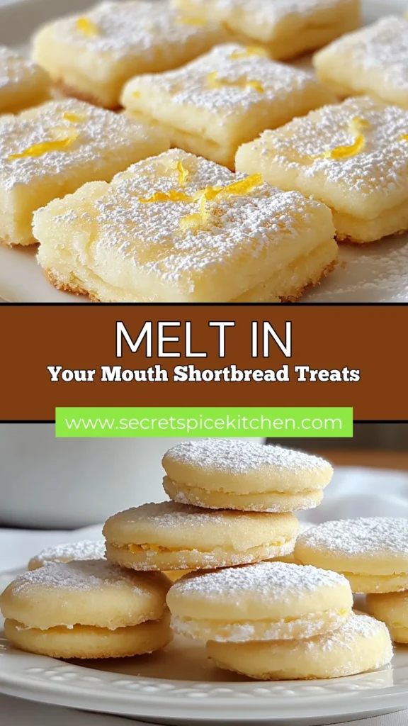 Discover the easiest shortbread cookie recipe that will have everyone raving! These melt-in-your-mouth cookies boast a buttery flavor with an optional citrus twist that elevates them to perfection. Enjoy these easy shortbread cookies as a delightful treat or share them with loved ones. Ready to bake buttery shortbread cookies that melt in your mouth? Click to save this recipe now! #ShortbreadCookies #BakingTips #CookieRecipe #SweetTreats
