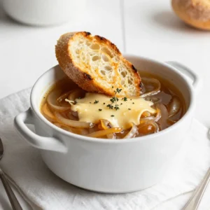 Classic French Onion Soup Comforting and Hearty Dish
